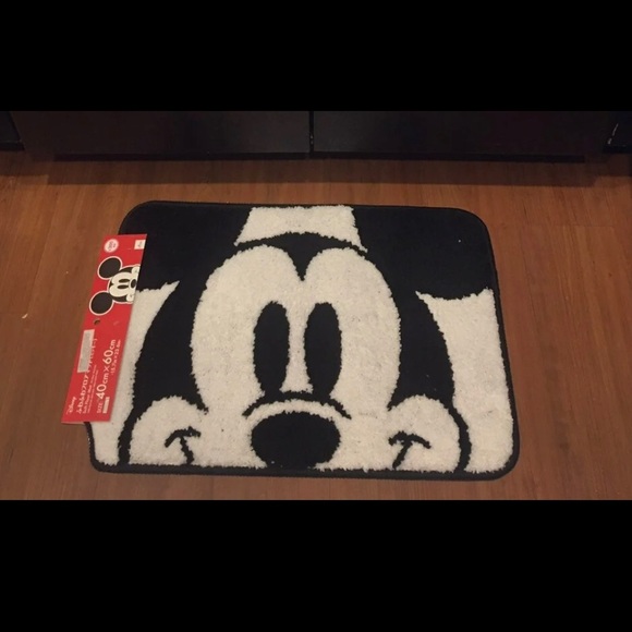 DISNEY Mickey Mouse Soft Carpet Rug Bath Mat - Picture 3 of 3